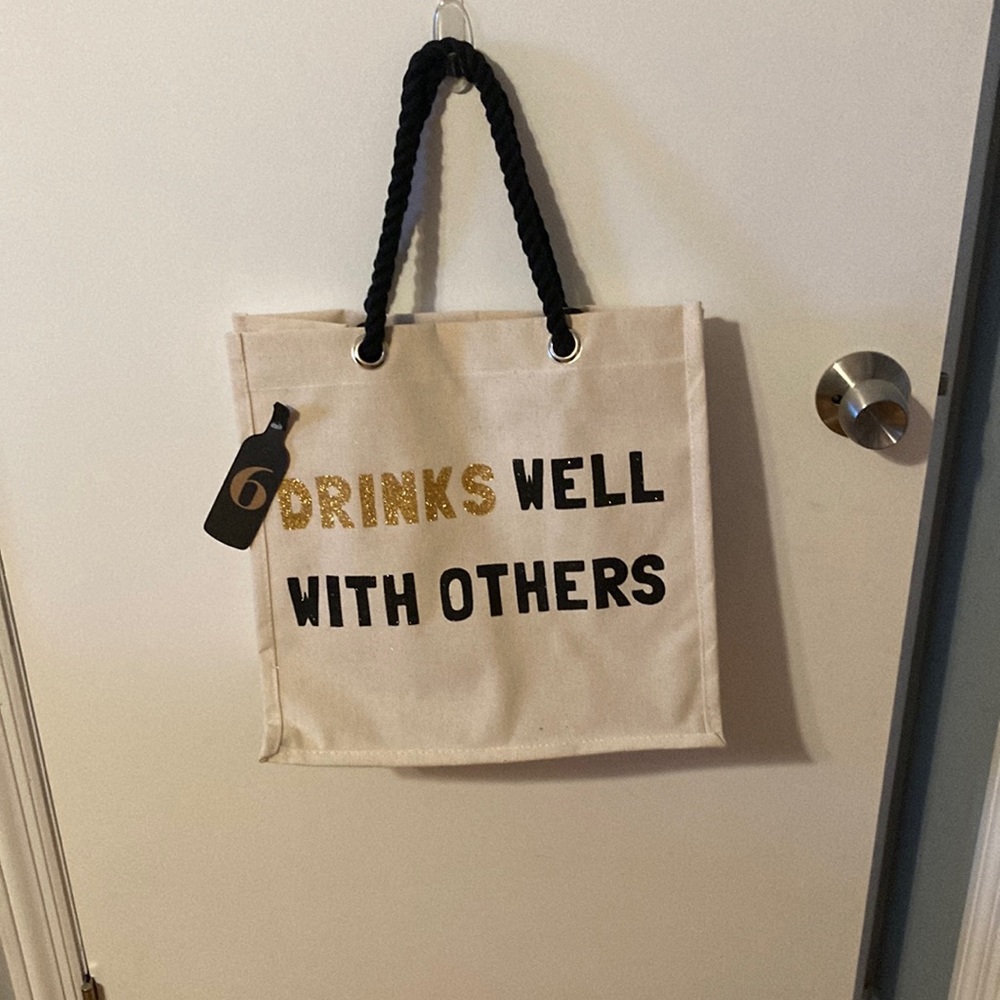 Wine tote bag